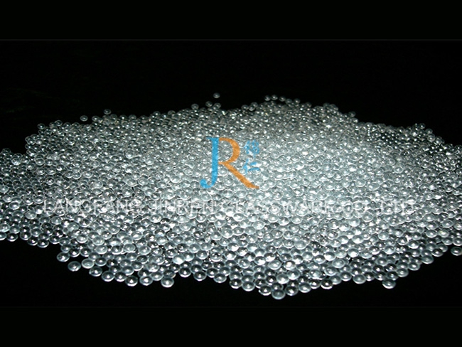 Grinding Glass Beads